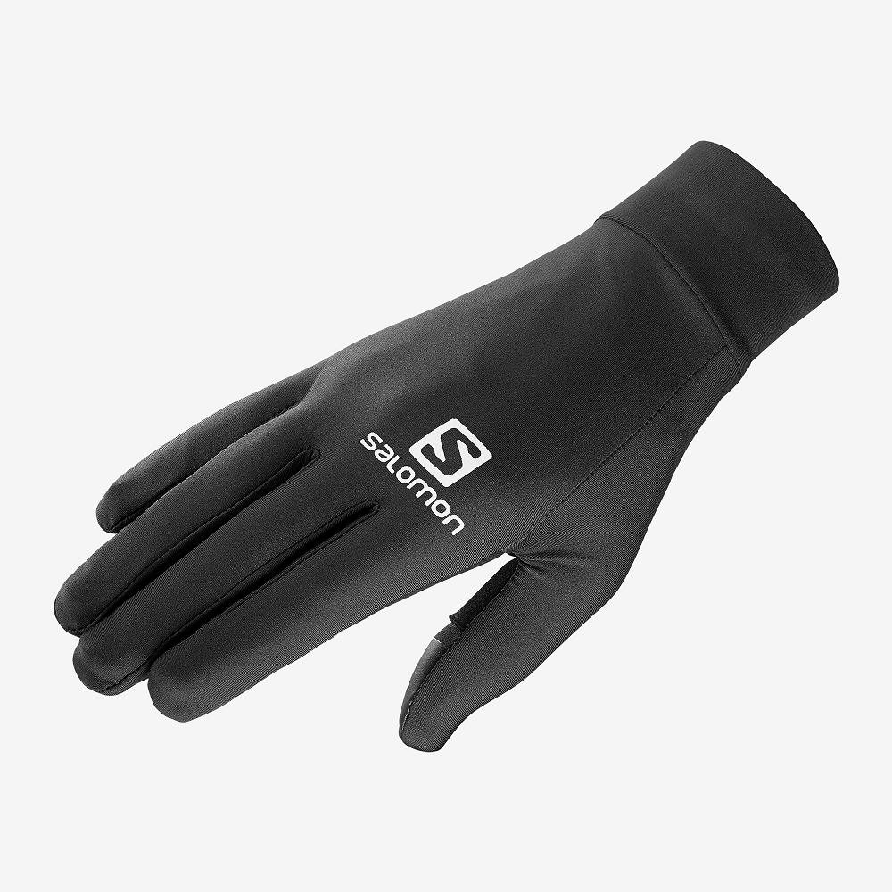 SALOMON PULSE U Philippines - Men's Gloves - Black | 072496-TRD